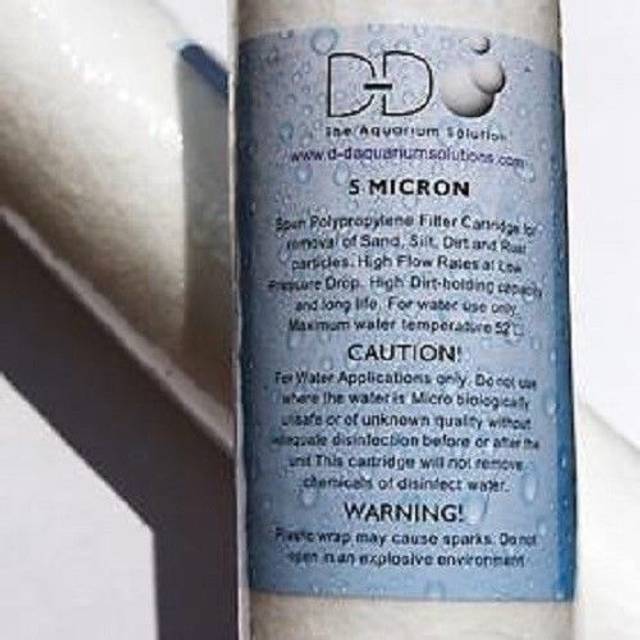 D-d ro unit 5 micron sediment & carbon & di resin cartridges reverse osmosis