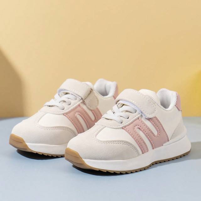 SHEIN Kids Soft-Sole Athletic Shoes, Girls Fashionable Casual Shoes, Boys Slip-Resistant  Shoes, Toddler Walking Shoes