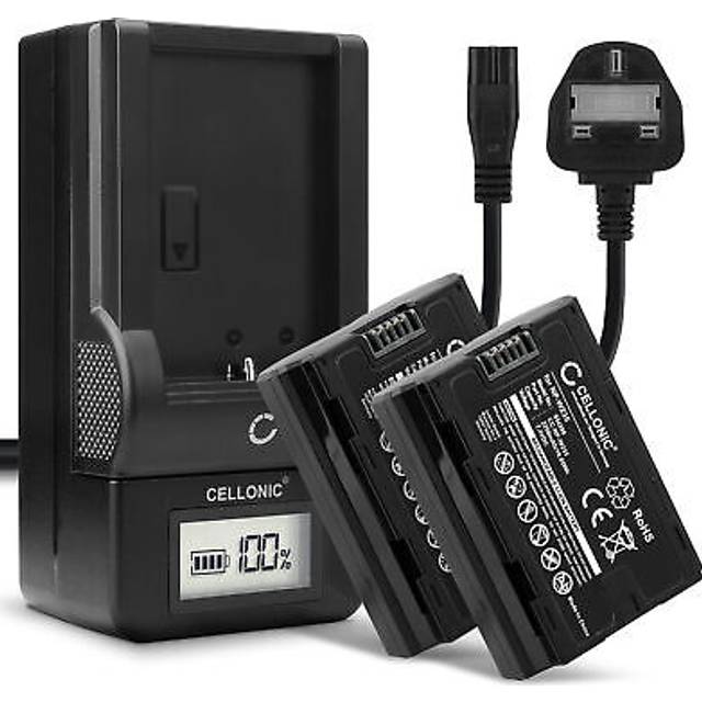 2x np-w235 battery + charger set for fuji x-t4 fujifilm x-h2s gfx 50s ii gfx100s