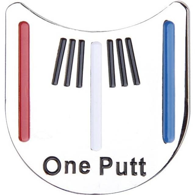 Golf Putter Alignment Tool Ball Marker Metal Magnetic Cap Clip Golf Marker