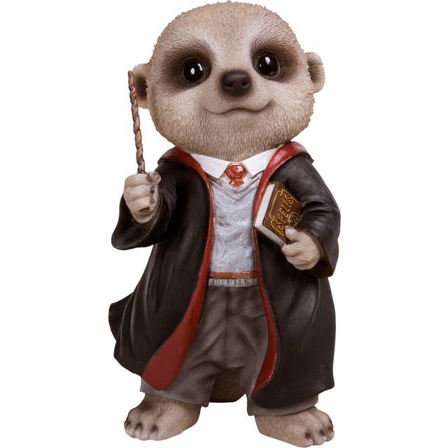 Baby Wizard Meerkat Resin Home or Garden Decoration | XMK-2302-D