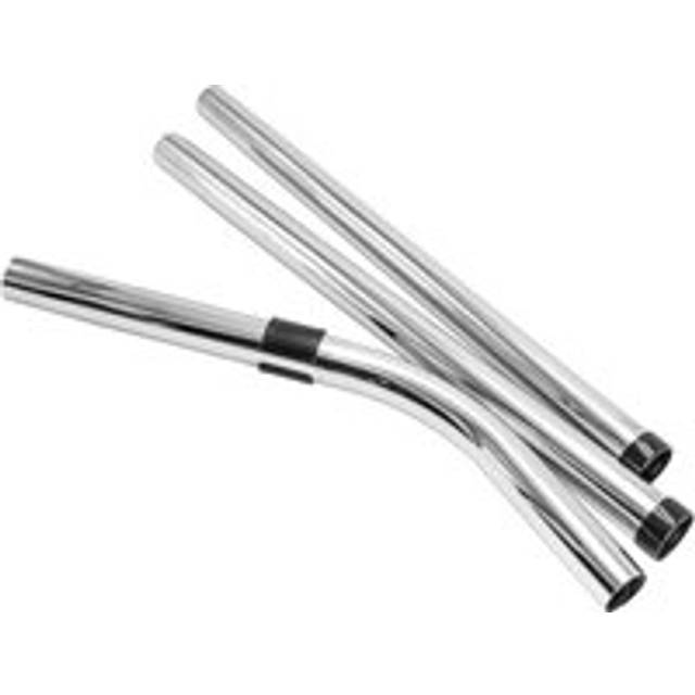 Vhbw - 3x Hose Set 3-pcs. with Extension compatible with Numatic PBT230, PBT230NX/1, Pro Vacuum Cleaner - 32 mm Connection, 50 - 150 cm Silver