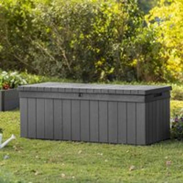 Keter Garden Storage Box Darwin 380 L Grey - One Size