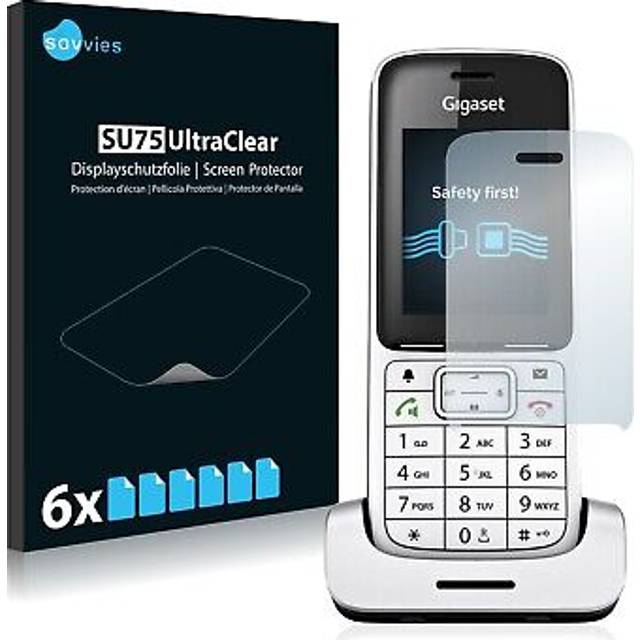 6x screen protector for gigaset sl450a go protective film clear protection