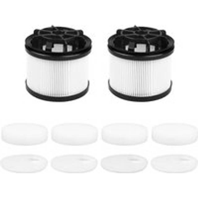 Coocheer - 10 pieces LSV-V201F filter for Levoit LVAC-200 cordless vacuum cleaner, washable filter for filtering dust container dust and impurities