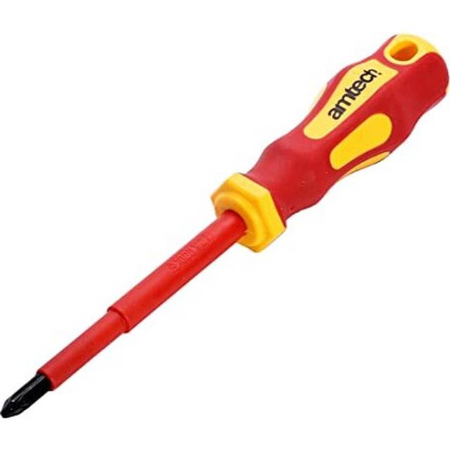 Amtech 100mm Pozidriv VDE 1000V Electrical Screwdriver with Pz 2 Tip