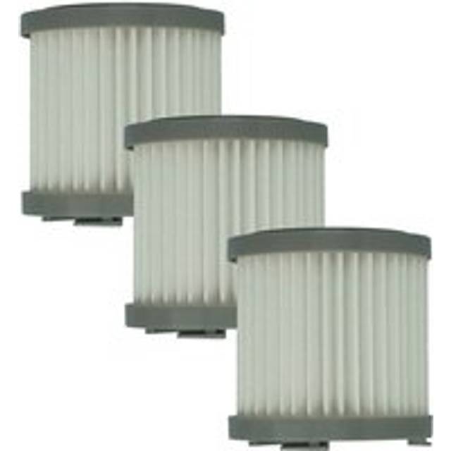 Vhbw - 3x Replacement Filter compatible with Fakir Starky Premium hsa 700 Wet and Dry Vacuum Cleaner - Cartridge Filter