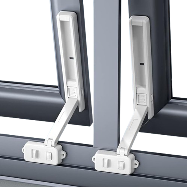 2 PCS Baby Safety Window Restrictor, Window Safety Lock for Kids& Pets, No Drilling& Tools, Easy to Install and Use