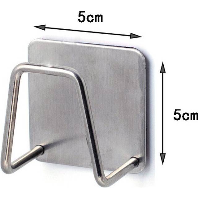 (a-1) Multi-purpose Wall Hook Door Keys Cloth Coat Hook Bathroom Towel Robe Hanger Hook Adhesive Kitchen Hardware Rack Shelf Bag Hook