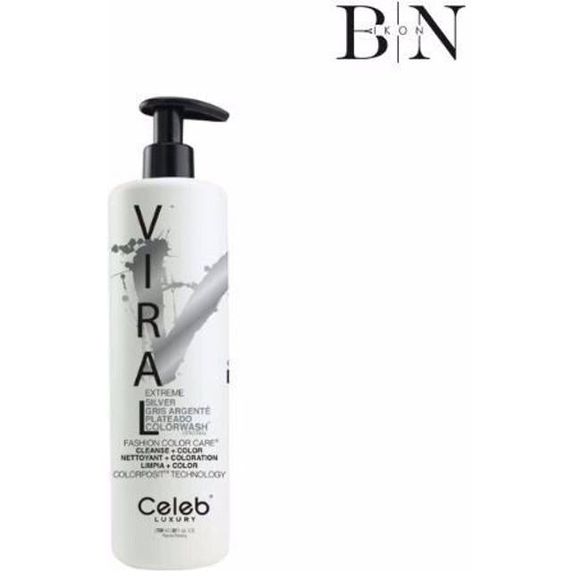 Celeb luxury viral extreme silver colorwash shampoo 739ml