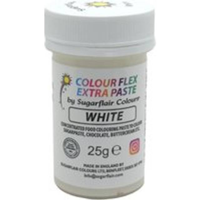 White Extra Concentrated Food Colour Paste 25g Colour: White