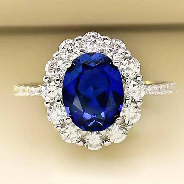 SHEIN New S925 Sterling Silver Ruby Wine Cocktail Party Ring Series For Women, Luxury Aristocratic Sapphire Wedding Anniversary Memorial Gift Jewelry Box St
