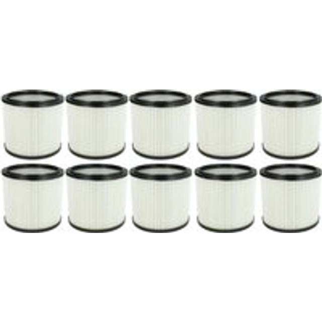 10x Cartridge Filter compatible with go On nt 1300i Vacuum Cleaner - White - Vhbw