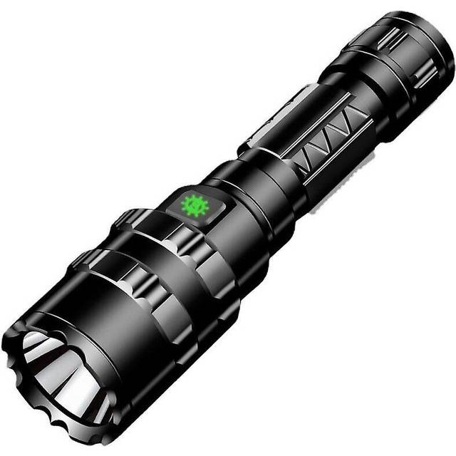2000LM Rechargeable Flashlight IPX6 Waterproof 5 Modes Camping Torch