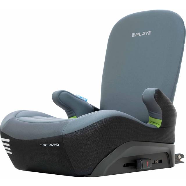 Play Tre fix Evo 125-150 cm (6–12 år ca) barnbilhiss med ryggstöd och isofix