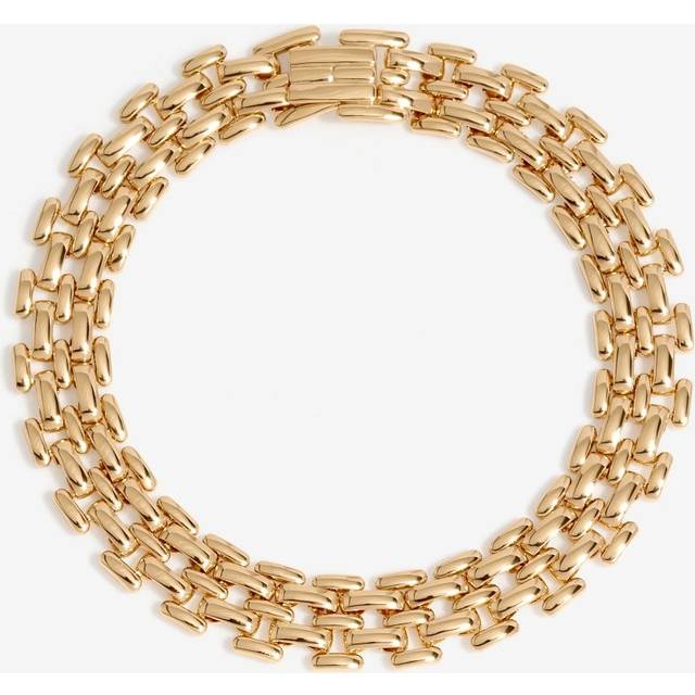 Jon Richard Jon Richard Gold Plated Gate Chain Bracelet