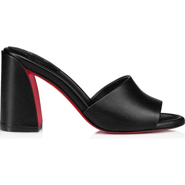 Christian Louboutin Jane leather mules - black (UK 7.5)