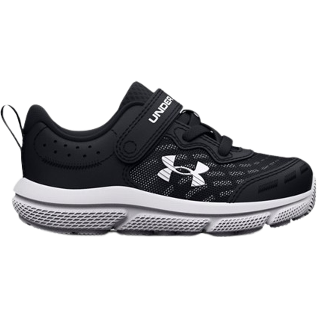 Under Armour UA BINF Assert 10 AC, Sneaker, pojkar, Black/White/White, 21 EU