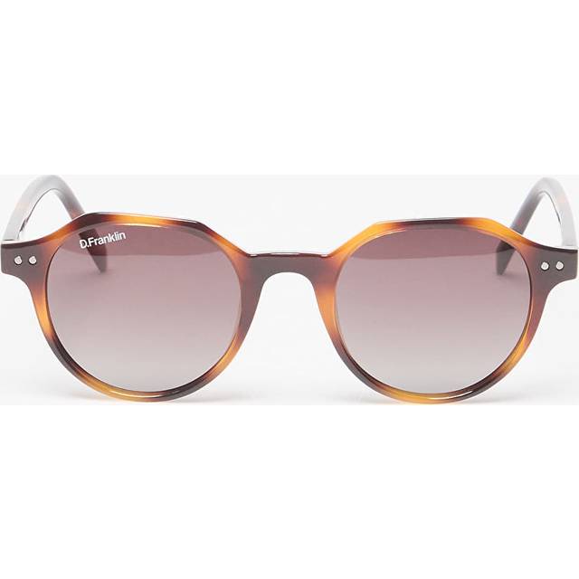 Sunglasses D.Franklin Ultra Light S Round Glasses Havana/ Brown Universal (Universal)