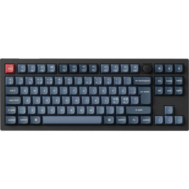 Keychron V3 Max TKL QMK RGB Hotswap Trådlöst Tangentbord [Gateron Jupiter Red]
