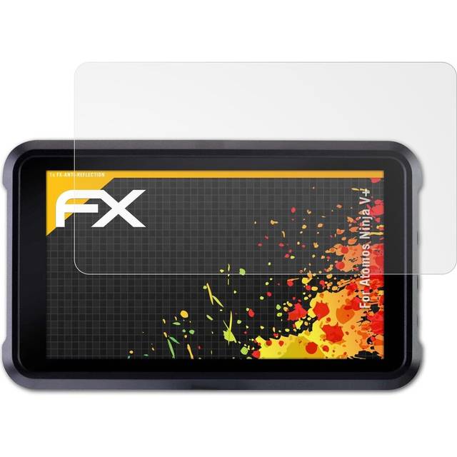 Atfolix screen protection film for atomos ninja v+ matt&shockproof