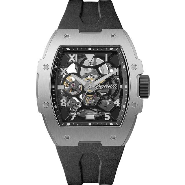 Ingersoll The Play Black Skeleton Dial Automatic I15301 Men&#39;s Watch