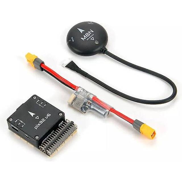 Holybro pix32 v6 h743 flight controller with baseboard / mini baseboard power module m8n gps for rc multirotor airplanes