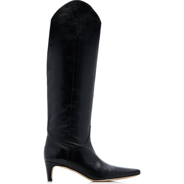 Staud Black Wally Tall Boots - Black - IT 39
