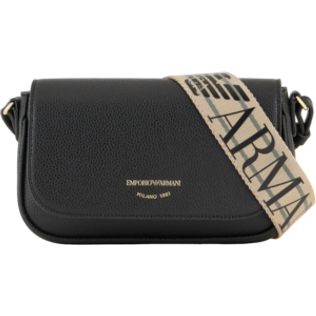 Emporio Armani, Cross Body Bags, female, Black, ONE SIZE, Mini Bag with Adjustable Strap