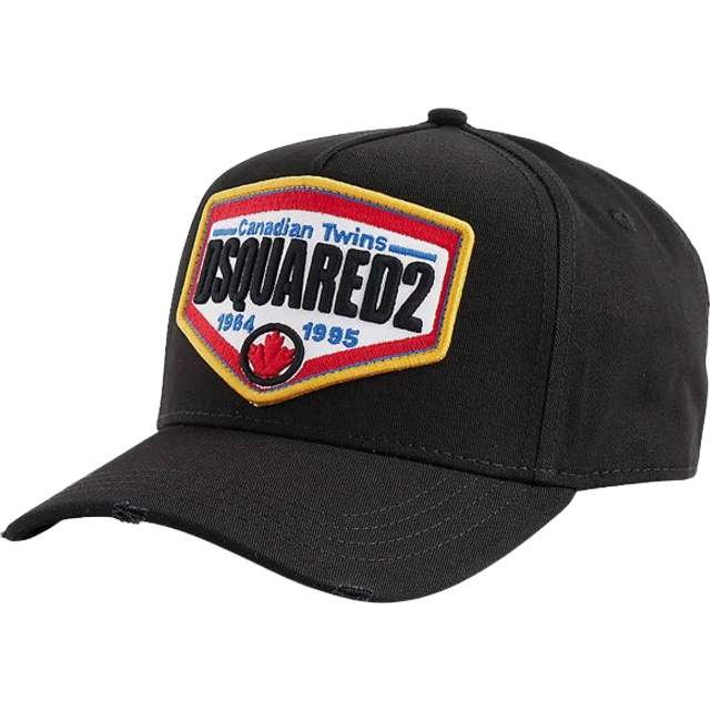 DSQUARED2 Badge Baseball Cap Black