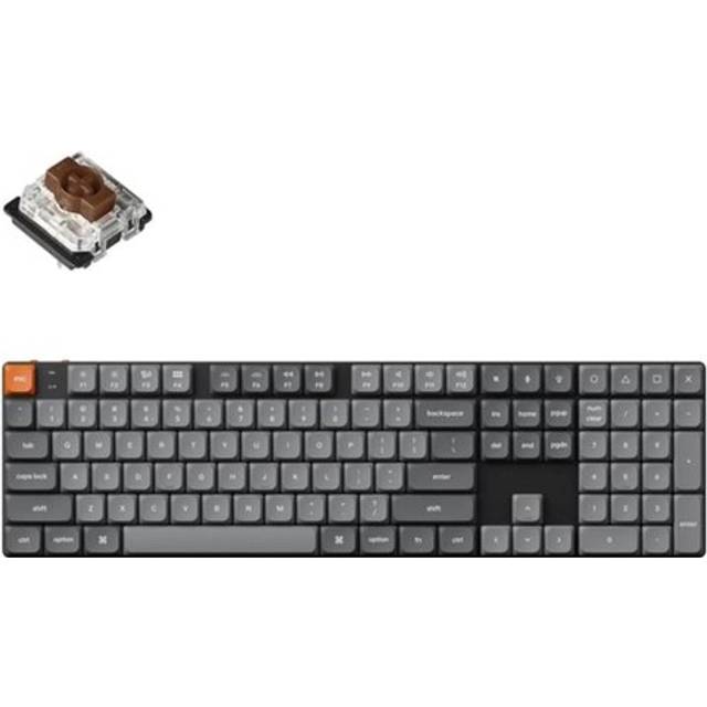 K5 MAX Wireless Tri-Mode Hot Swap QMK/VIA Gateron Low Profile Brown