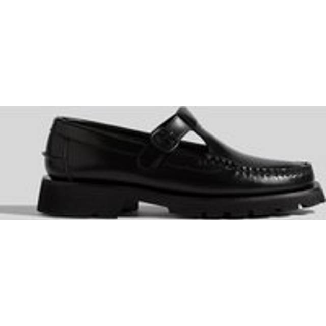 Hereu Women's Alber Sport Leather Flats - UK 4 - Black