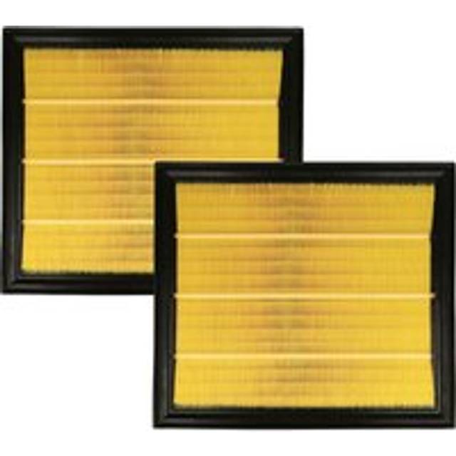 Vhbw - Set 2x Flat-Fold Filter Replacement for 61605 for Vacuum Cleaner - Pleated Filter Element