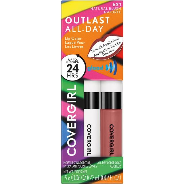 CoverGirl Pride Outlast All-Day Lip Color With Topcoat  Natural Blush