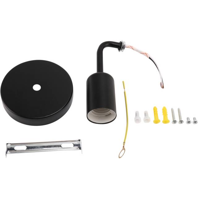 Black Loft Antique Iron Simple Wall lamp American Country Restaurant Bar Corridor Aisle Wall Sucker Wall lamp