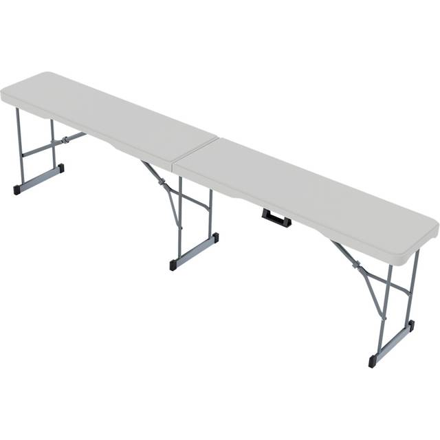 6ft Folding Bench Indoor Outdoor Picnic Garden Sports