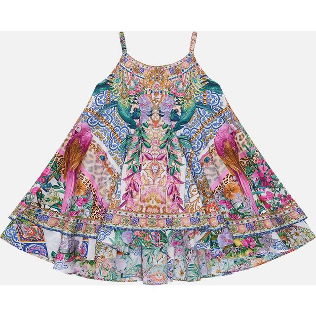Babies Ruffle Hem Dress Flowers of Neptune, 3/6MTHS