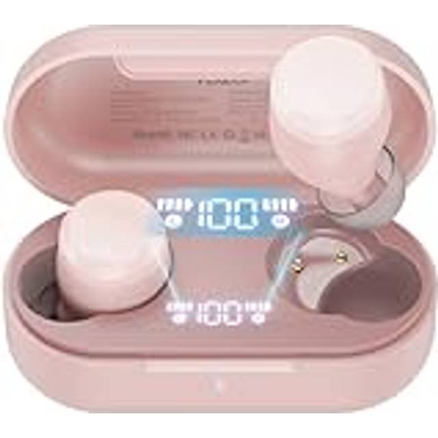 TOZO T12 (Compact Ergonomic Edition) Wireless Earbuds Bluetooth 5.3 Headphones  Call ENC Noise Cancelling Mic  55Hrs Playtime App Customize