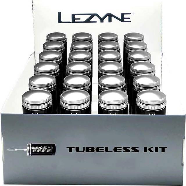 Lezyne Puncture Repair - Tubeless Kit - Counter Top - 24pcs - 24 piece