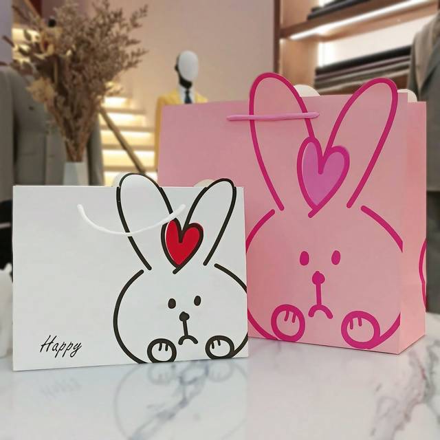 SHEIN 2025 Wedding Season, Mother&#39;s Day Gifts For Mom, Heart/Rabbit Shaped, Happy Easter, 3D Rabbit, Heart, Red, Heart, Rabbit Shaped, Valentine&#39;s Day Recom
