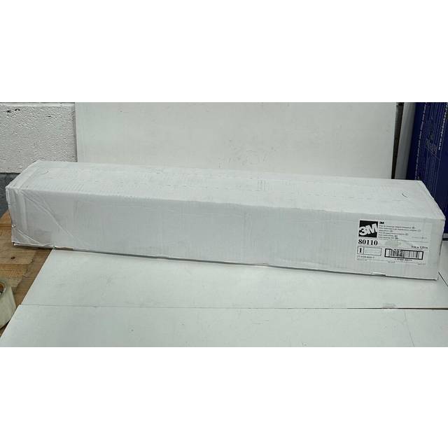 3M Clear Masking Film, 80110, 5 M X120 M, 1 per Case - Transparent