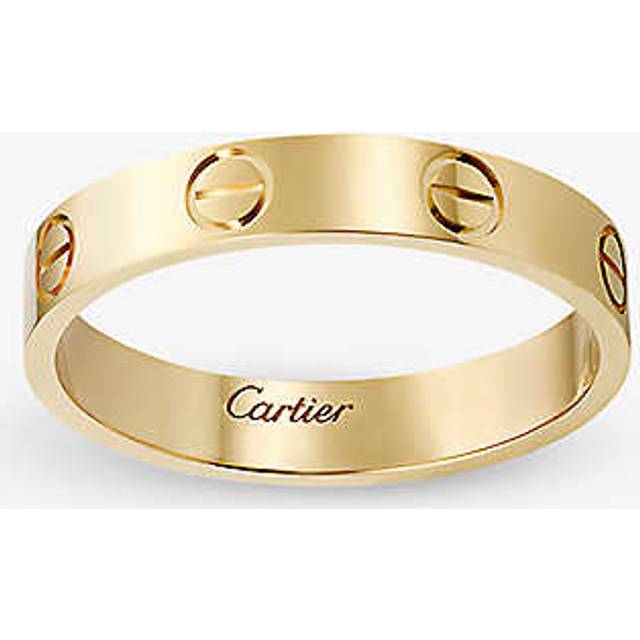 Cartier Womens Yellow Gold Love Small 18ct Yellow-gold Wedding Band 49mm - YELLOW GOLD