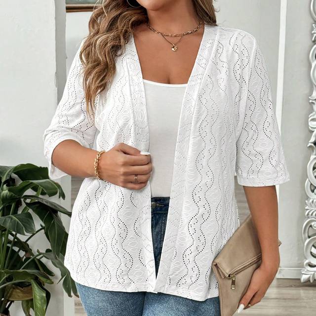 SHEIN Plus Size Fall Women Clothes Leopard Print 7/8 Sleeve Everyday Casual Bomber Jacket Back To School Clothes For Autumn & Winter
