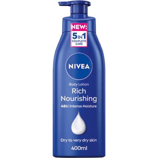 NIVEA Rich Nourishing Body Lotion (400ml) 48h Intensive Moisture
