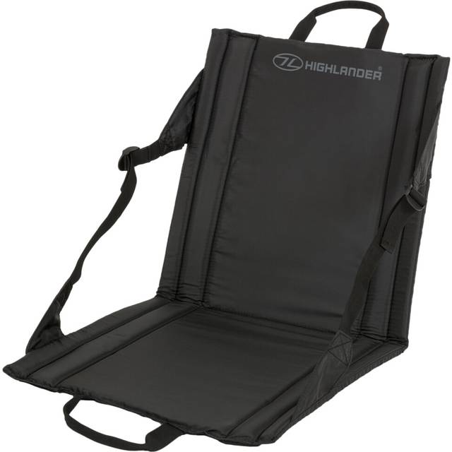 Highlander Outdoor Sit Mat - Portable Seat - Lightweight with Back Support and Pocket - Perfect as a Picnic Chair, Stadium Seat, Beach Chair, or