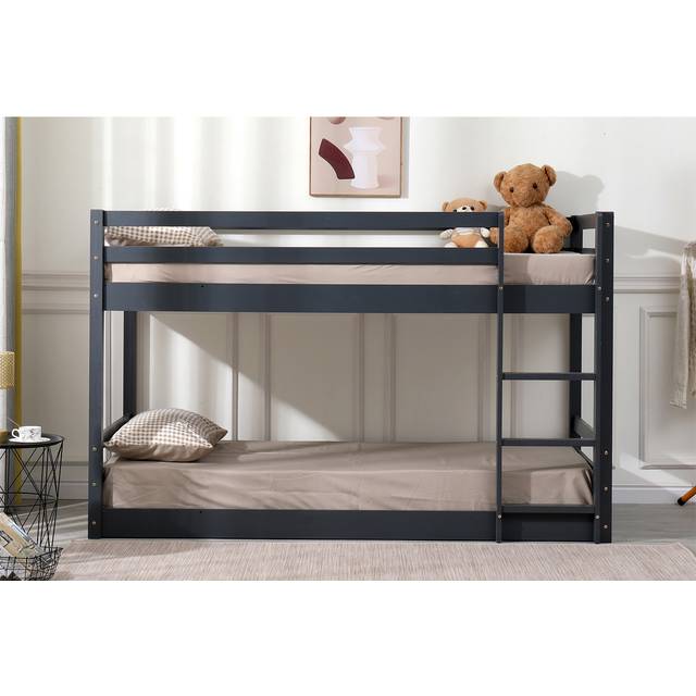 Spark Low Bunk Bed Grey - Grey