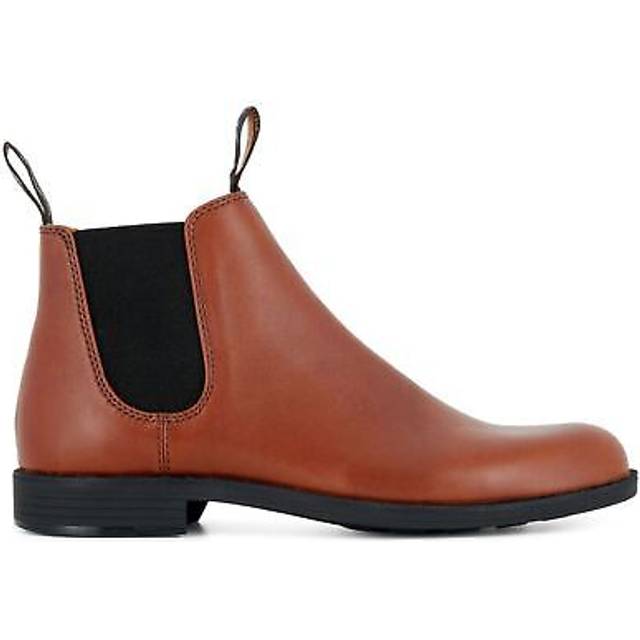 Blundstone 1902 tan brown leather chelsea dress boots dealer classic ankle boots