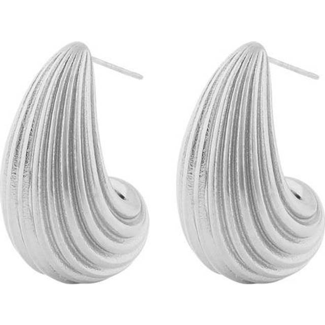 Snö of Sweden - Örhängen Dakota Drop Ear - Silver