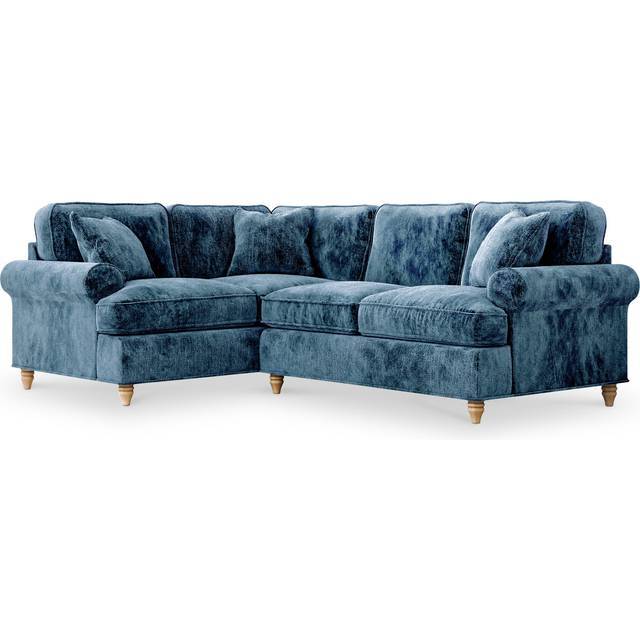 Alfie Corner Sofa | 8 Chenille Colours | Made in the UK | Roseland