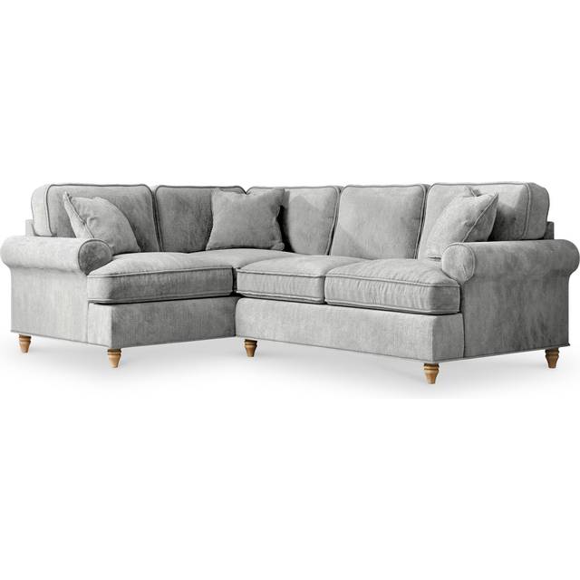 Alfie Corner Sofa | 8 Chenille Colours | Made in the UK | Roseland